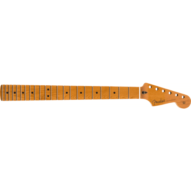 Manico Stratocaster® in Roasted Maple, 22 tasti jumbo, 12 ", acero, forma ovale piatta