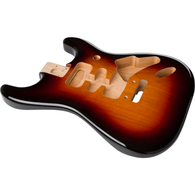 Corpo in ontano Stratocaster® HSH serie Deluxe Sunburst a 3 colori