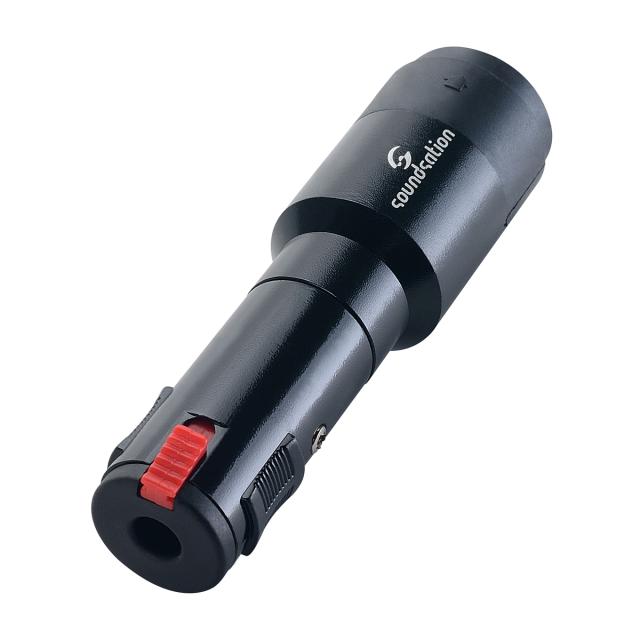 Wiremaster Adapter 4P Speakon female - 6.3mm Jack MONO male