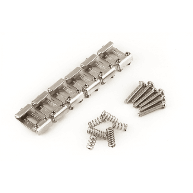 Pure Vintage Stratocaster® "Pat. Pend." Saddle Kit, Nickel-Plated