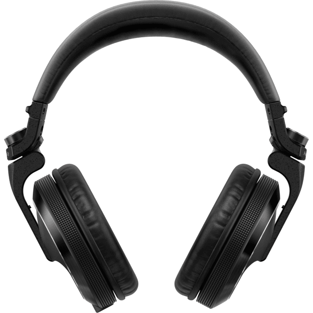 Professional over-ear DJ headphones (Black)