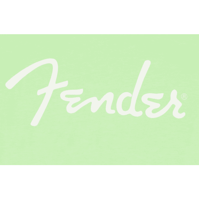 Fender® Spaghetti Logo T-Shirt, Surf Green, XXL