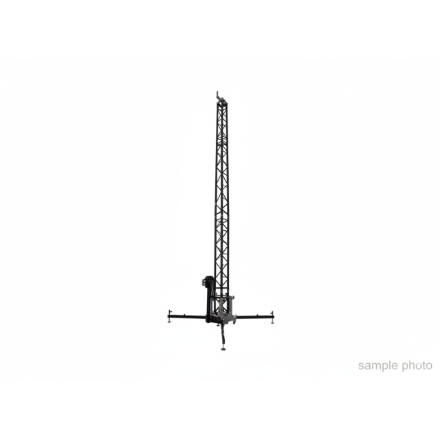 Torre Strutturale Nera 30*30 alta 7M, Carico Max 750KG (T110M7B)