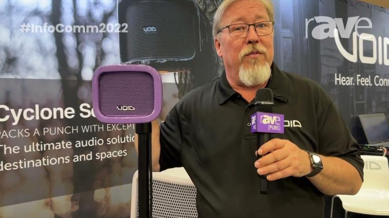 InfoComm 2022: Void Acoustics Shows Cyclone 4, an Ultra-Compact IP-55 All-Weather Speaker