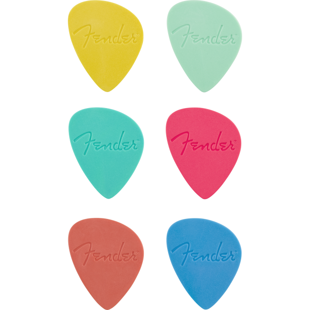 Offset Picks, Multi-Color (6)