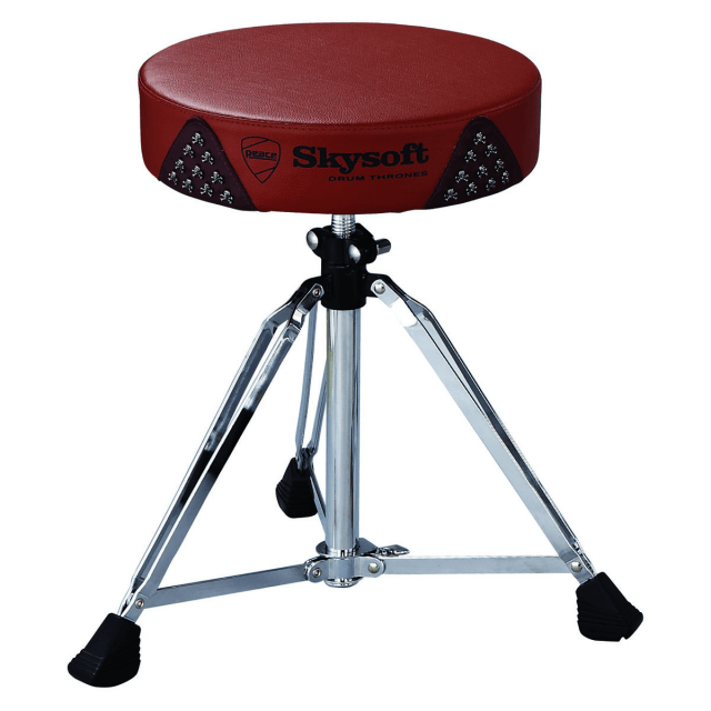 Drum throne featuring Skysoft seat