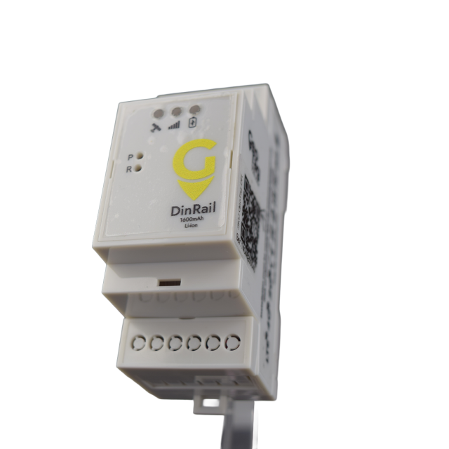 Tracker GPS su guida DIN & 1 anno di abbonamento a piattaforma di localizzazione GPS