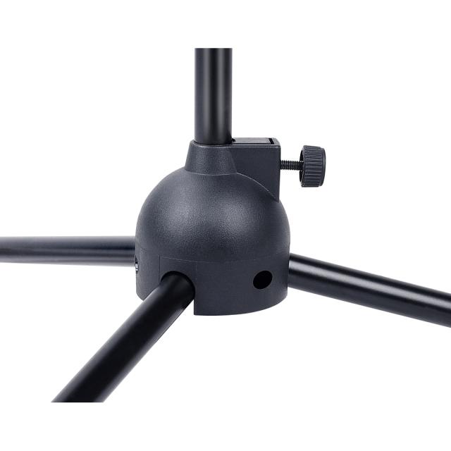 Asta microfonica a giraffa telescopica con base tripode