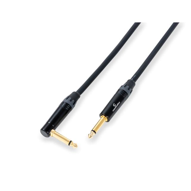 Cavo strumenti sbilanciato Wiremaster 6.3mm Jack MONO - 6.3mm Jack MONO angolato / 9mt