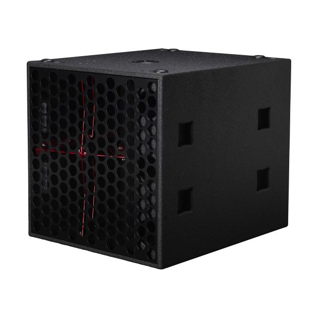 Subwoofer bandpass a camera risonante con singolo driver da 21", 8 Ω, 2000 W