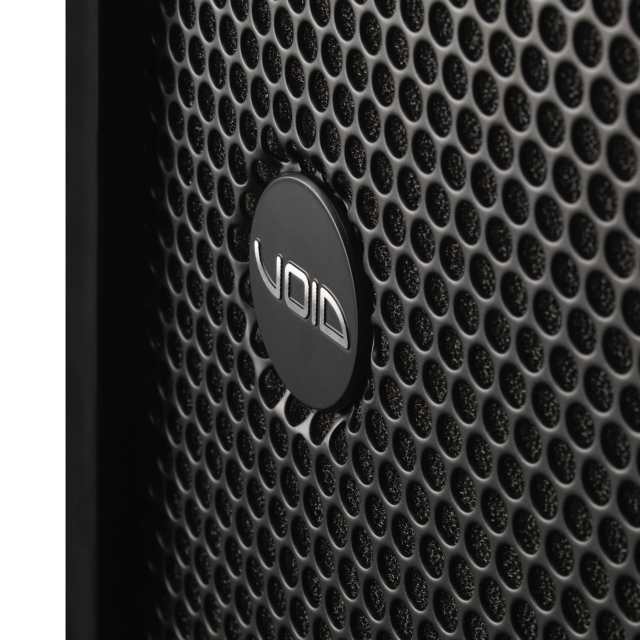 Subwoofer 1x12”, 600 W AES, 8 Ω, reflex, con cabinet in vetroresina (colore Nero)