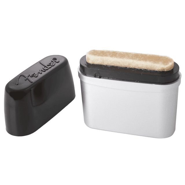 Speed ​​Slick Guitar String Cleaner, Black / argento