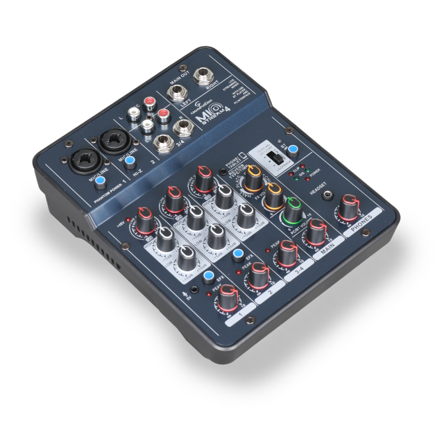 4-Ch Mixer with OTG, Bluetooth and Soundcard