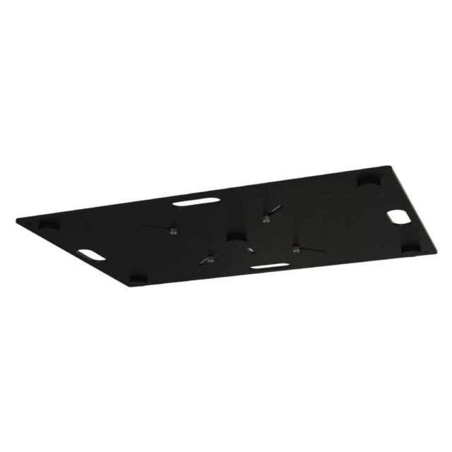900 x 600 x 8 mm Rectangular Base for Truss with Slotted Holes Black (F70ABS968P)