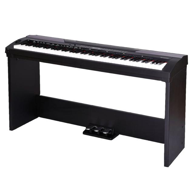 88 keys Stage Piano with hammer action keyboard.