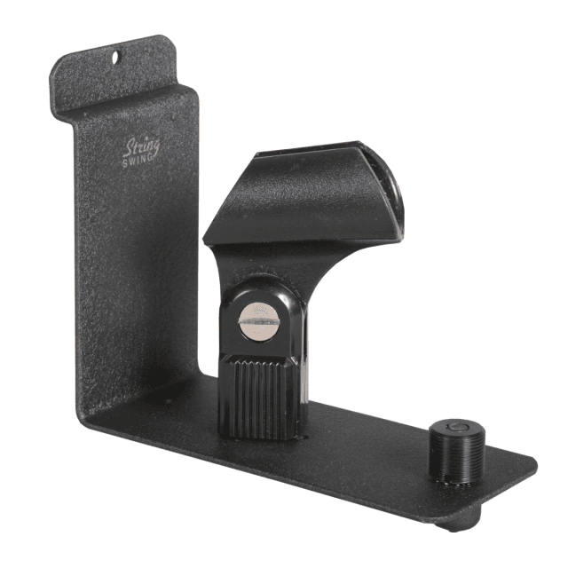 Espositore per doppio microfono