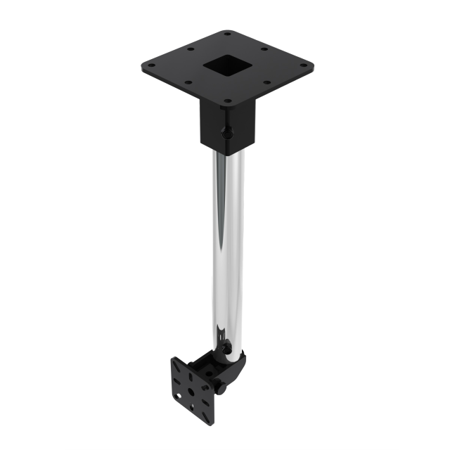 T80 steel ceiling mount for Venu V2, ArcM e Cyclone series, 500mm long, black
