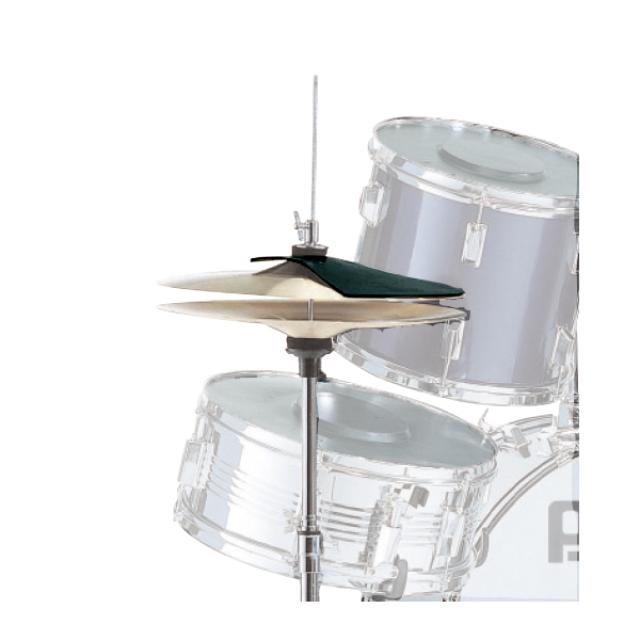 Pad di allenamento per coppia piatti Hi-hat batteria acustica
