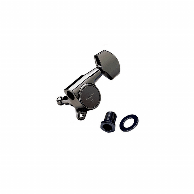 Meccaniche per Chitarra Elettrica, L6, Serie Magnum Lock, Cosmo Black