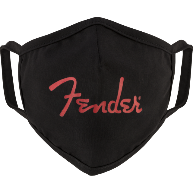 Facemask logo Fender Red