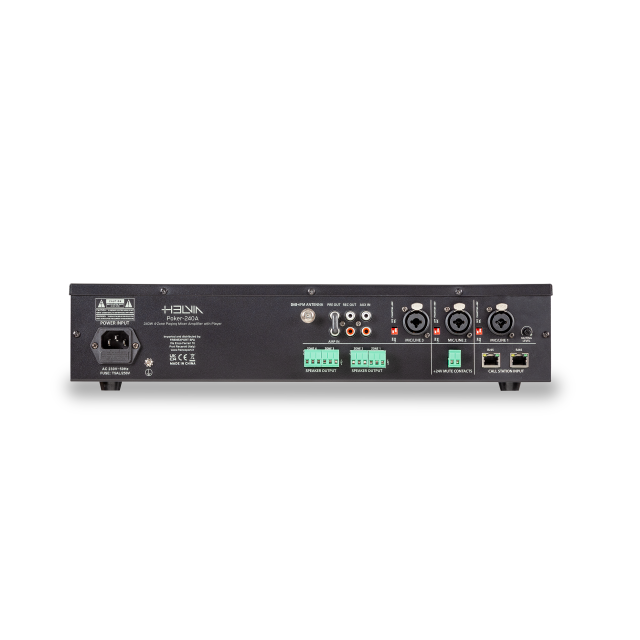 Mixer-Amplificatore a 4 zone da 240W con lettore DAB+
