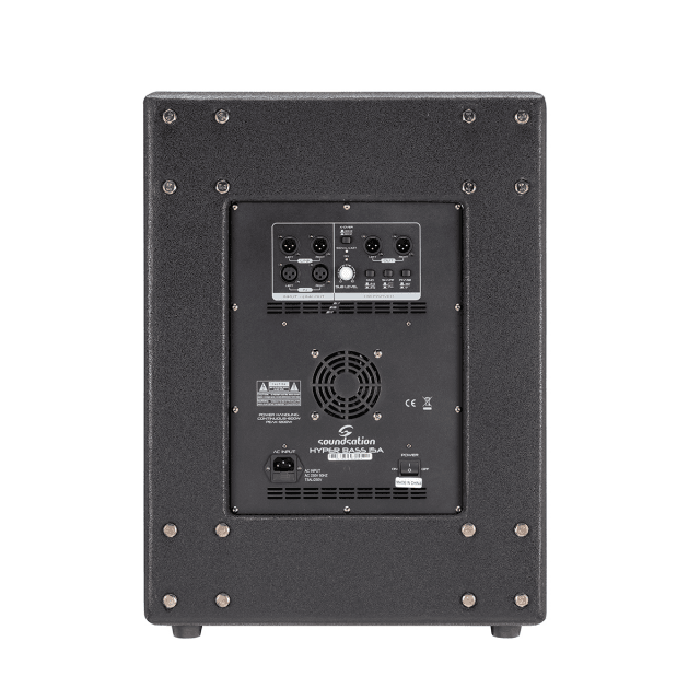 1200 Watt 15" Bass reflex active subwoofer