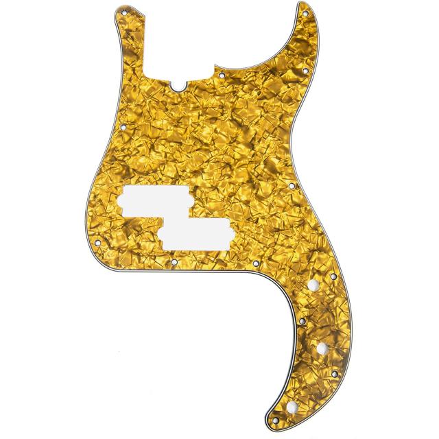 P-Bass Pickguard Gold Pearl