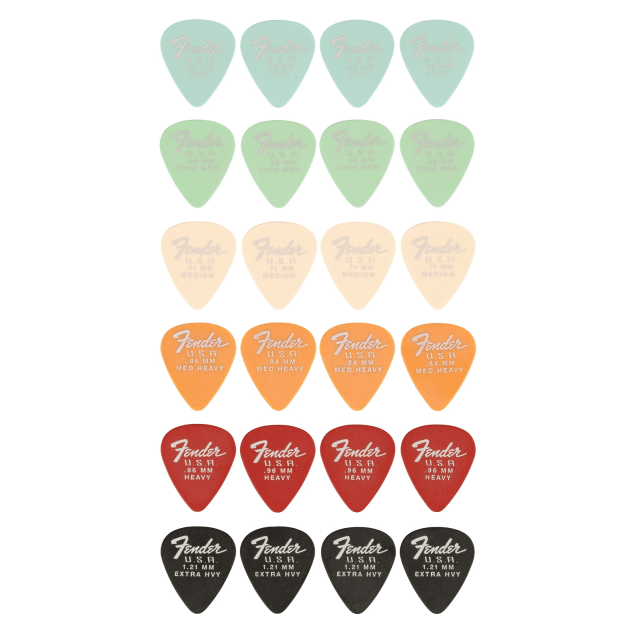 Dura-Tone 351 Picks, 24 Mix