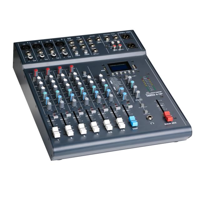 Mixer Professionale a 8 Canali con Effetti e Lettore