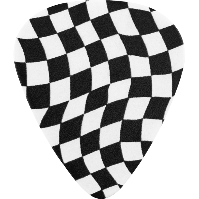 351 Celluloid Picks, Checkerboard, (8 pcs.)
