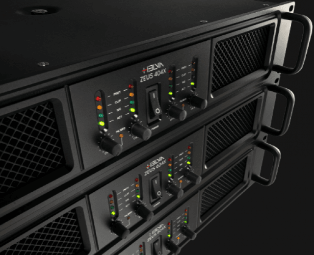 HELVIA ZEUS X: powerful and effective amplification!