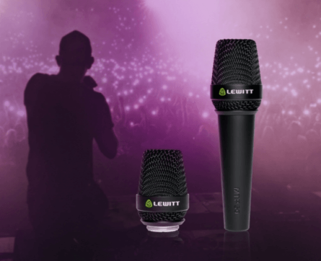 ​LEWITT announces modular microphone system: a revolution in live sound.