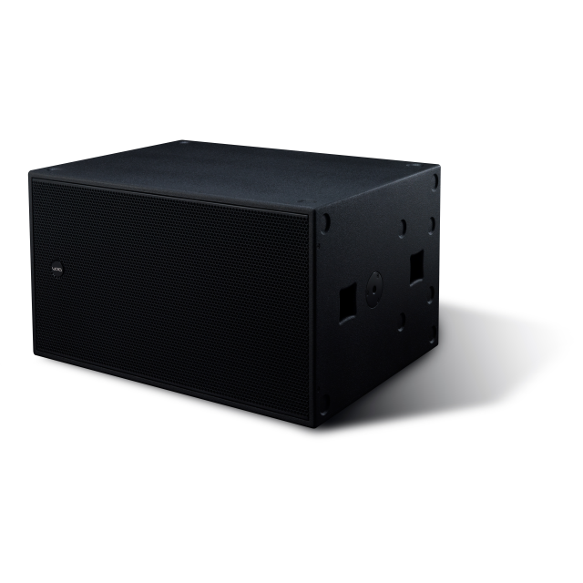 High-power dual 18" reflex-loaded subwoofer, 4Ω, 2400 W AES