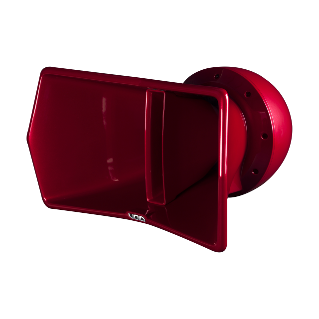 Passive Point Source Loudspeaker with 12" Coaxial Driver (red)