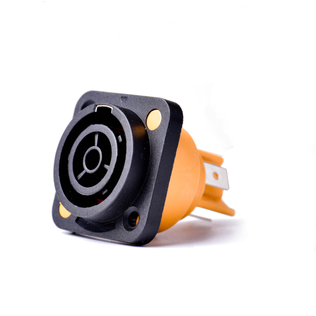 Powercon Thru socket