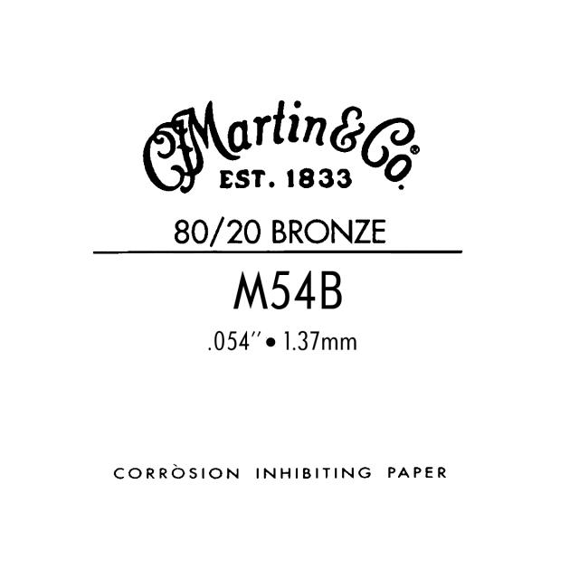 Traditional Bronze Wound String, .054