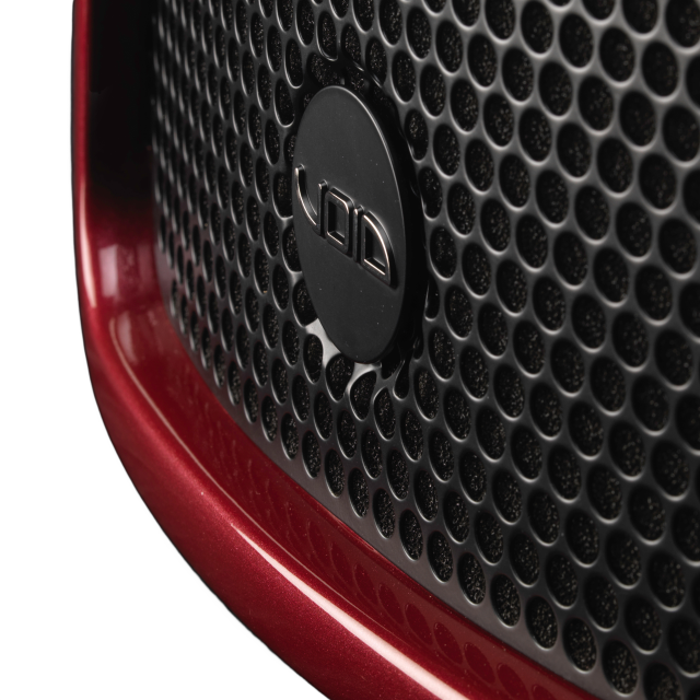 10" 2-way passive speaker for indoor/outdoor use (red)