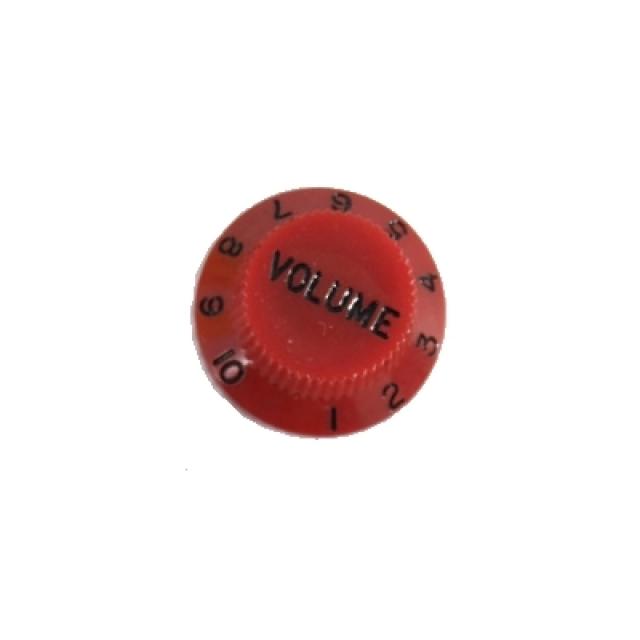 Volume Knob for Strato Guitar (Red)
