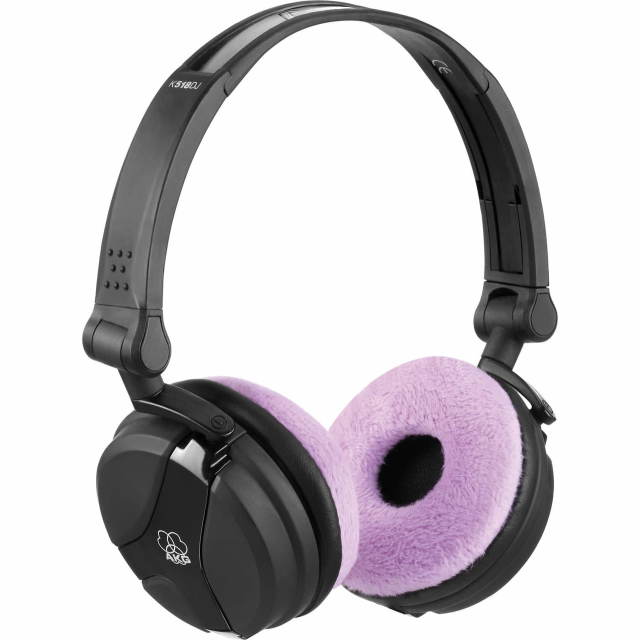 Earpad Set TEDDYfor AKG K518 DJ & K518 LE - purple