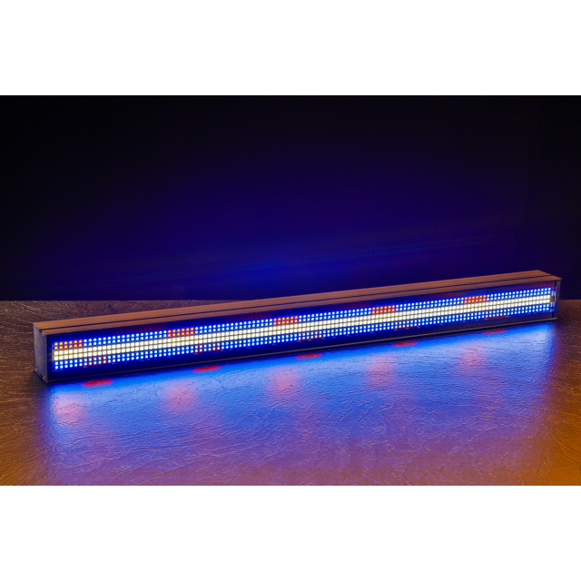 Barra LED strobo e wash