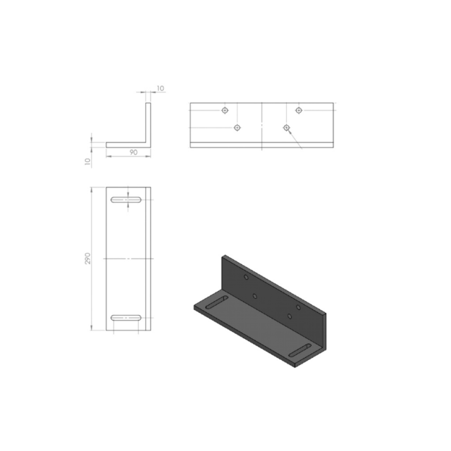 Wall Bracket for Truss 29 Series (ATRSP29)