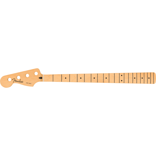 Player Series Jazz Bass® LH Neck, 22 Medium Jumbo Frets, Maple, 9.5", Modern "C"
