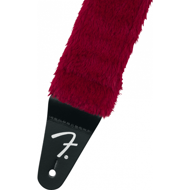 Tracolla Fender Fender Poodle Plush, Rosso