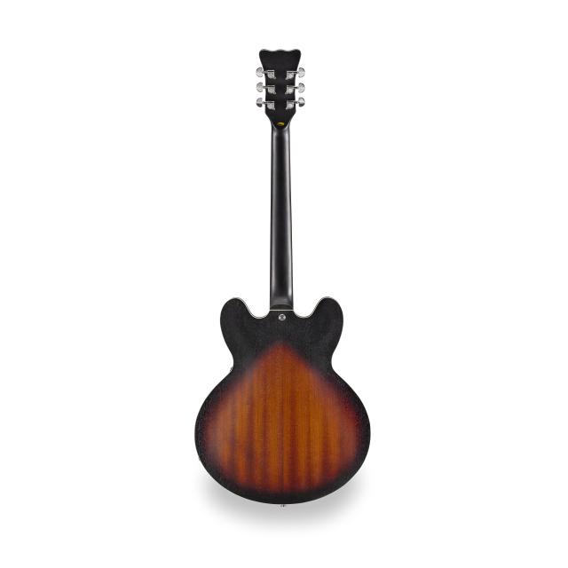 Double cutaway semi-acoustic guitar w/Single coils