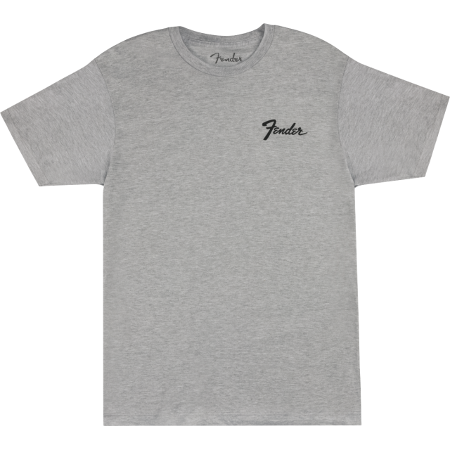 Fender® Transition Logo Tee, Athletic Gray, S