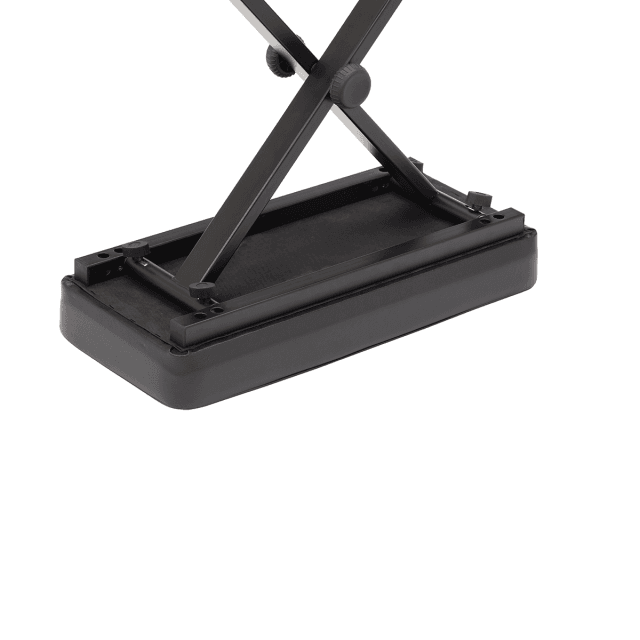 Panchetta per tastiera extra large con sistema di regolazione rapido e seduta imbottita