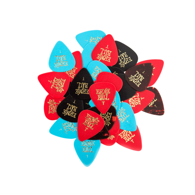 Bag of 144 assorted celluloid picks