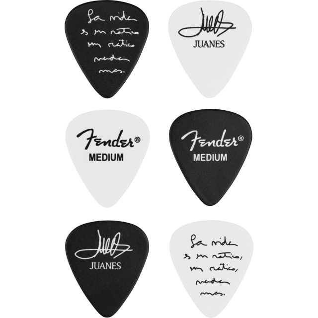 Plettri Fender  Juanes 351 Celluloid Picks (6)