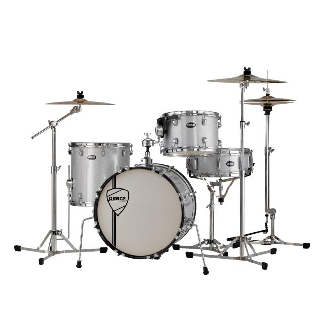 Monterey jazz series 4 pcs drumkit with 18" bass drum