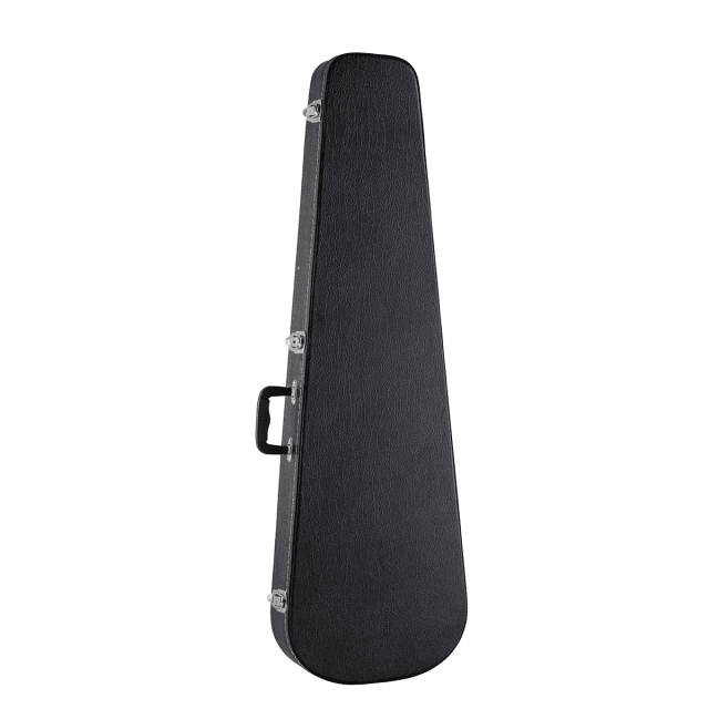 Hard case for electric bass (drop shaped)